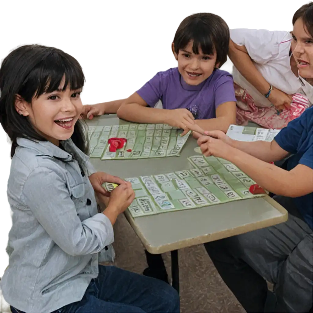 Children-Enjoying-a-Funfilled-Bingo-Game-in-HighQuality-PNG