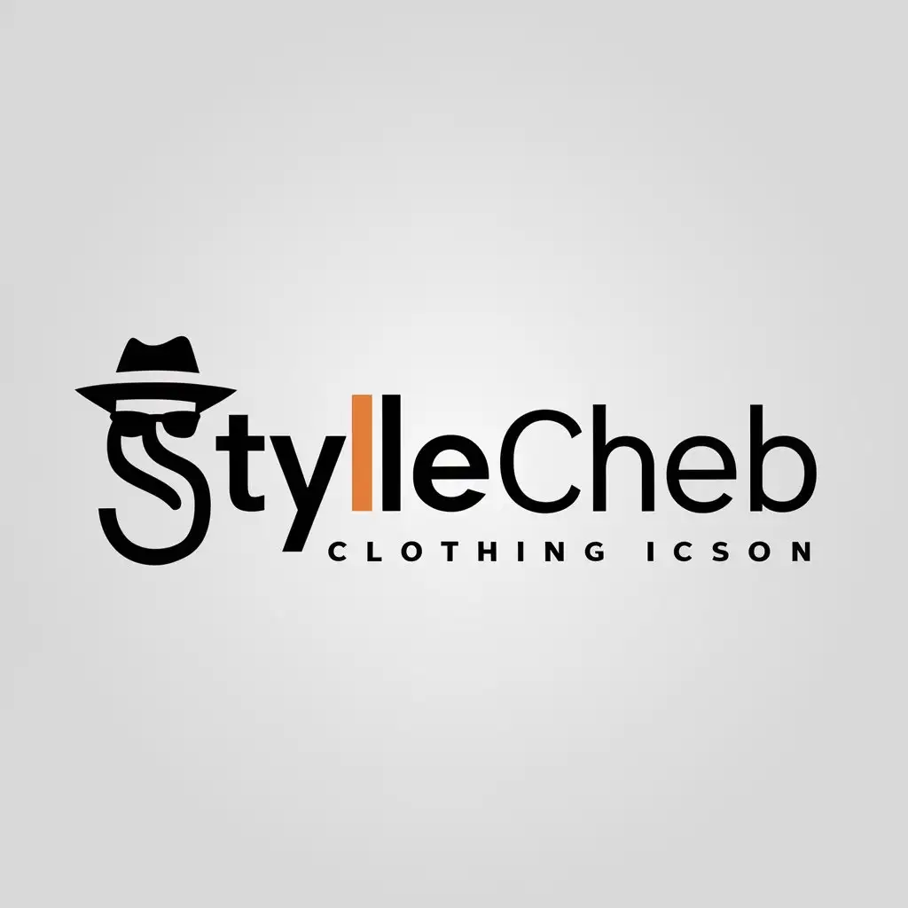 a logo design,with the text "STYLECHEB", main symbol:Fashion,Moderate,be used in clothing industry,clear background