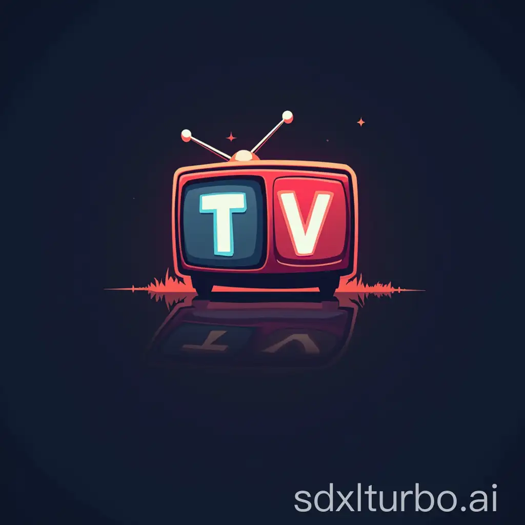 Help me generate a TV live broadcast logo