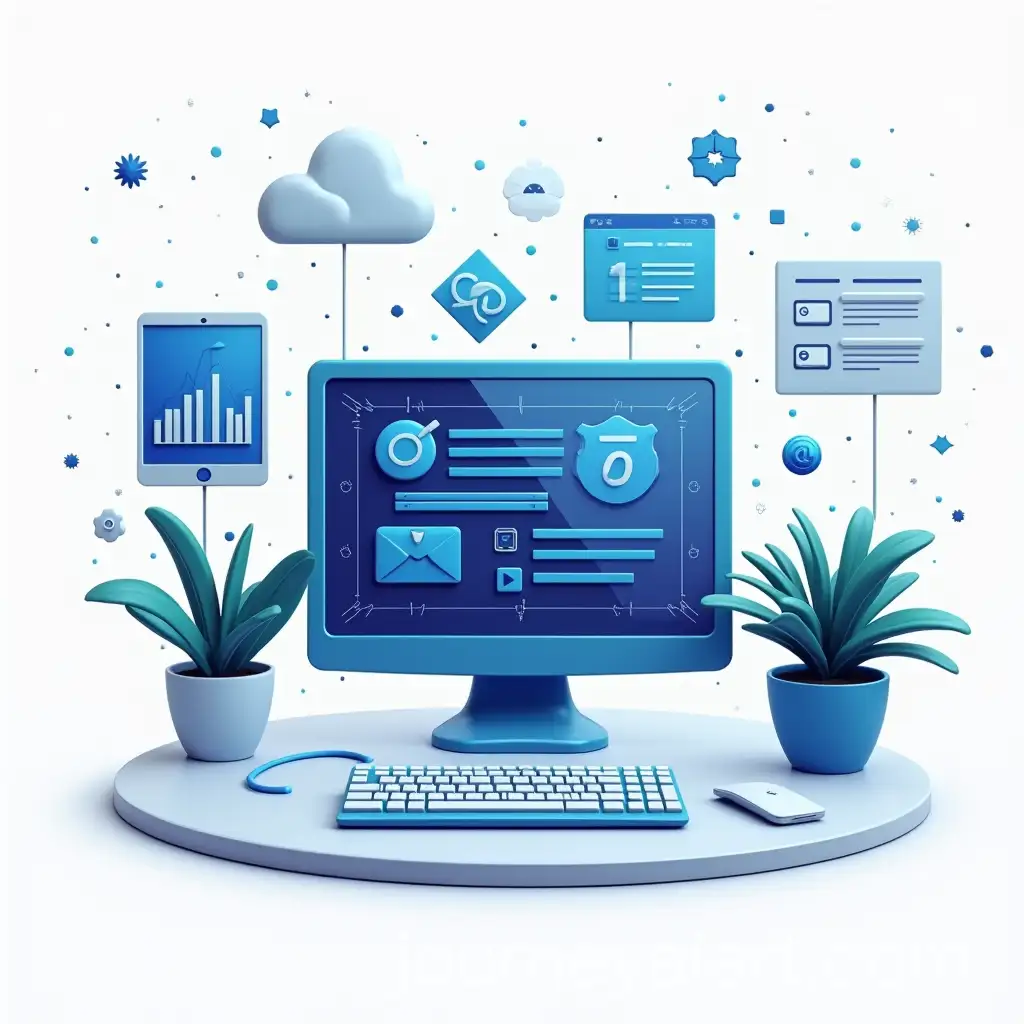 Technology-Image-for-Computer-Company-with-White-Background