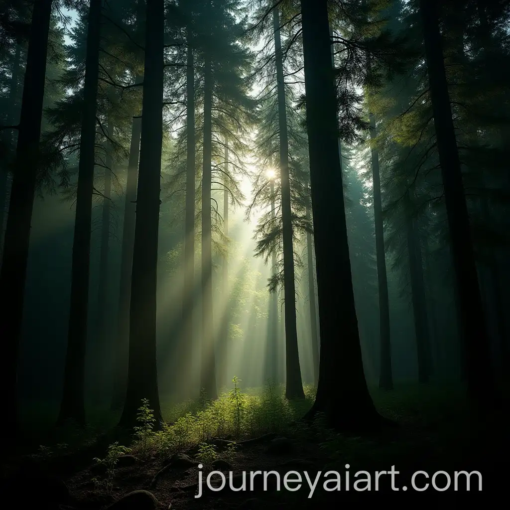 Sunlight-Streaming-Through-a-Dense-Forest-Canopy