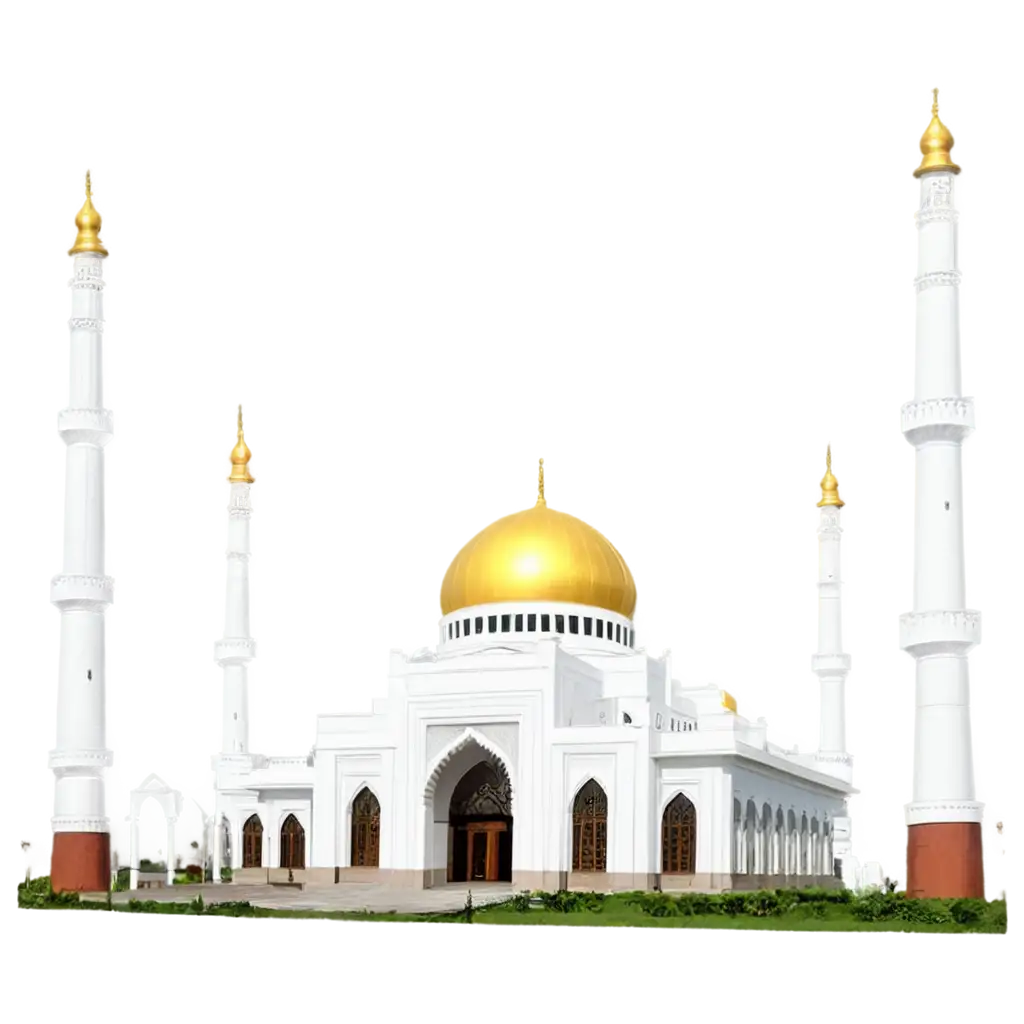 Majestic-White-Mosque-PNG-A-Symbol-of-Grace-and-Serenity