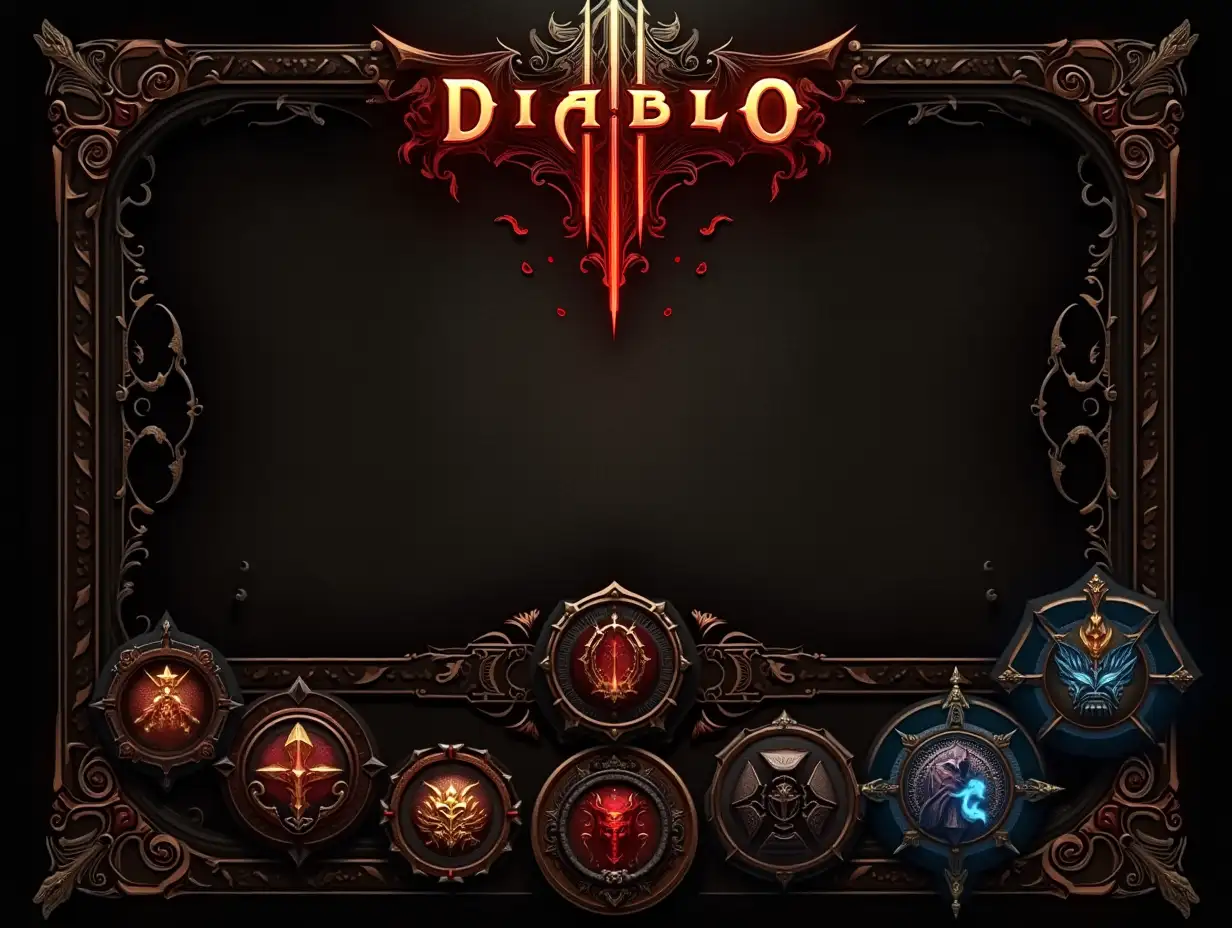 Medieval-RPG-Game-Bottom-Bar-UI-Design-Inspired-by-Diablo-4