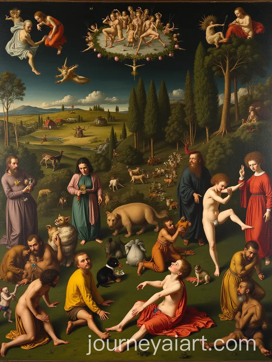 AI-Image-Prompt-ExpansionSurreal-Depiction-of-Paradise-and-Sin-Inspired-by-Hieronymus-Boschs-Garden-of-Earthly-Delights