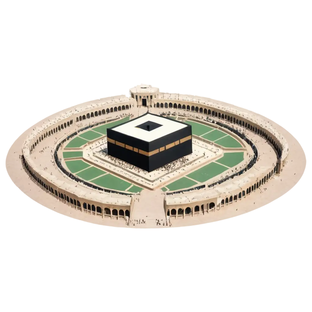 Mekkah-PNG-Image-A-Captivating-Representation-of-Sacred-Architecture-in-HighQuality-Format