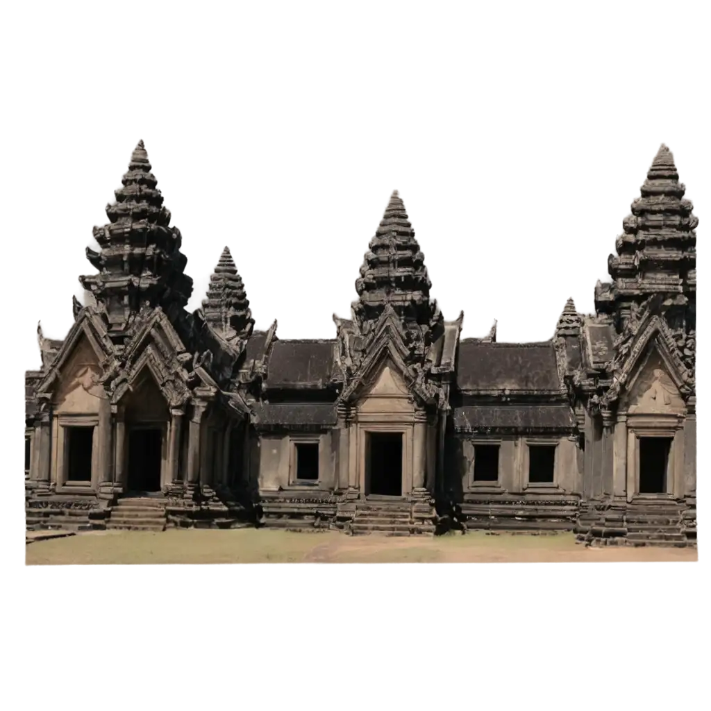 Stunning-PNG-Image-of-Angkor-Wat-Preserve-Detail-and-Clarity