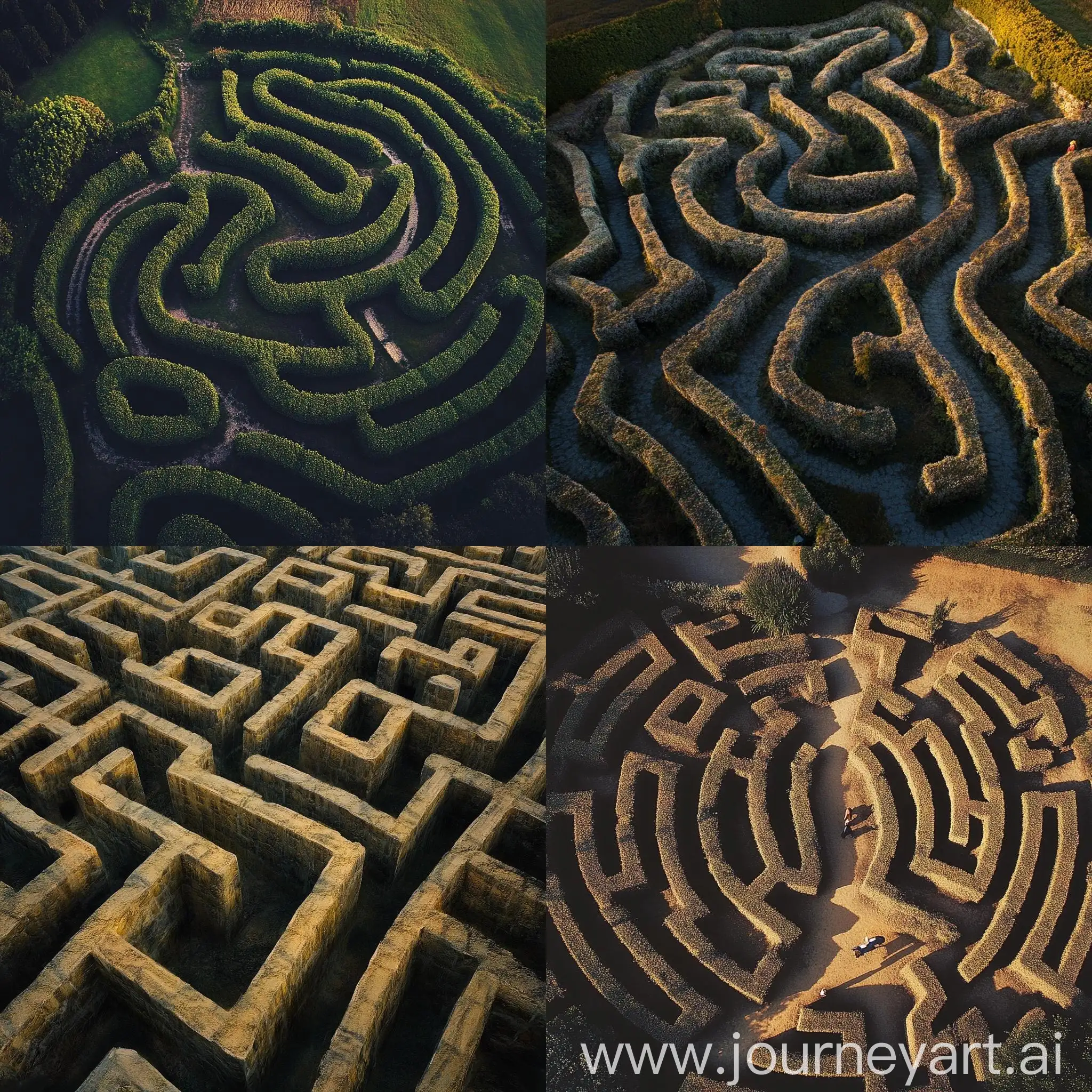 Challenging-Aerial-Maze-View-Maze-Puzzle-Challenge