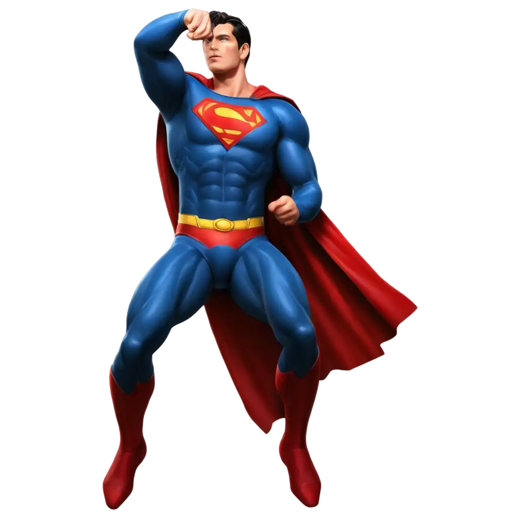 Superman-Flying-in-Realistic-Style-PNG-Image-HighQuality-and-Versatile