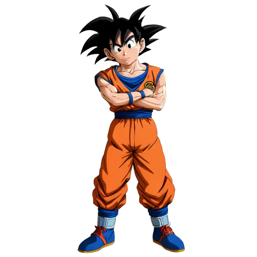 Goku-PNG-Image-HighQuality-Transparent-Format-for-Versatile-Usage