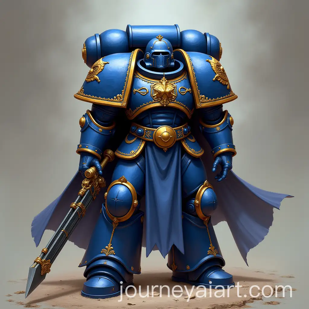 Epic-Space-Marine-Ultramarine-Portrait-of-Roboute-Guilliman-from-Warhammer-40K