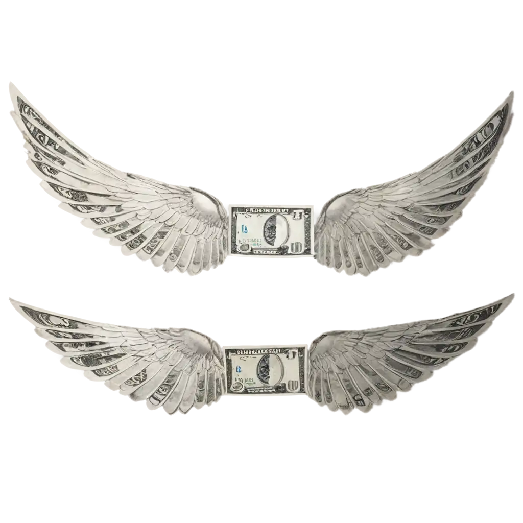 money with wings