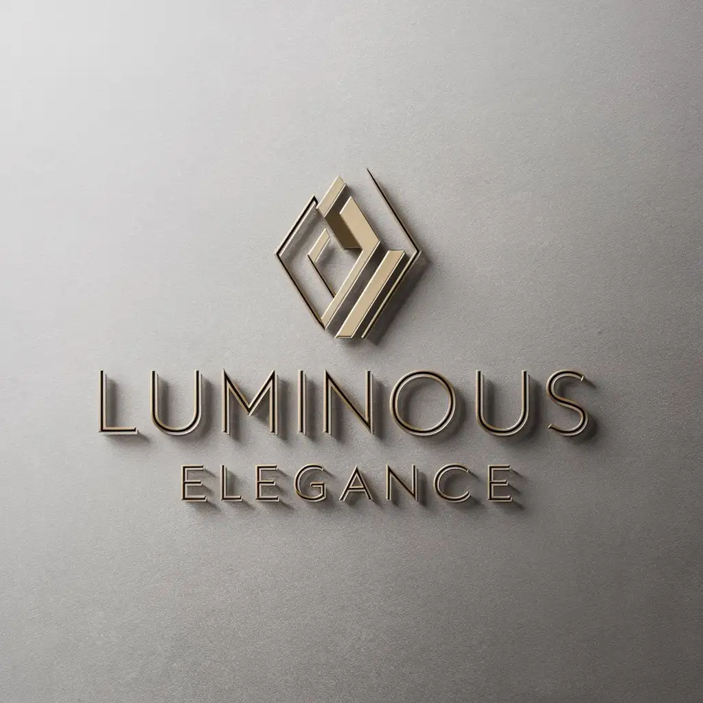 LOGO-Design-for-Luminous-Elegance-Diamond-Symbol-with-a-Clear-Background