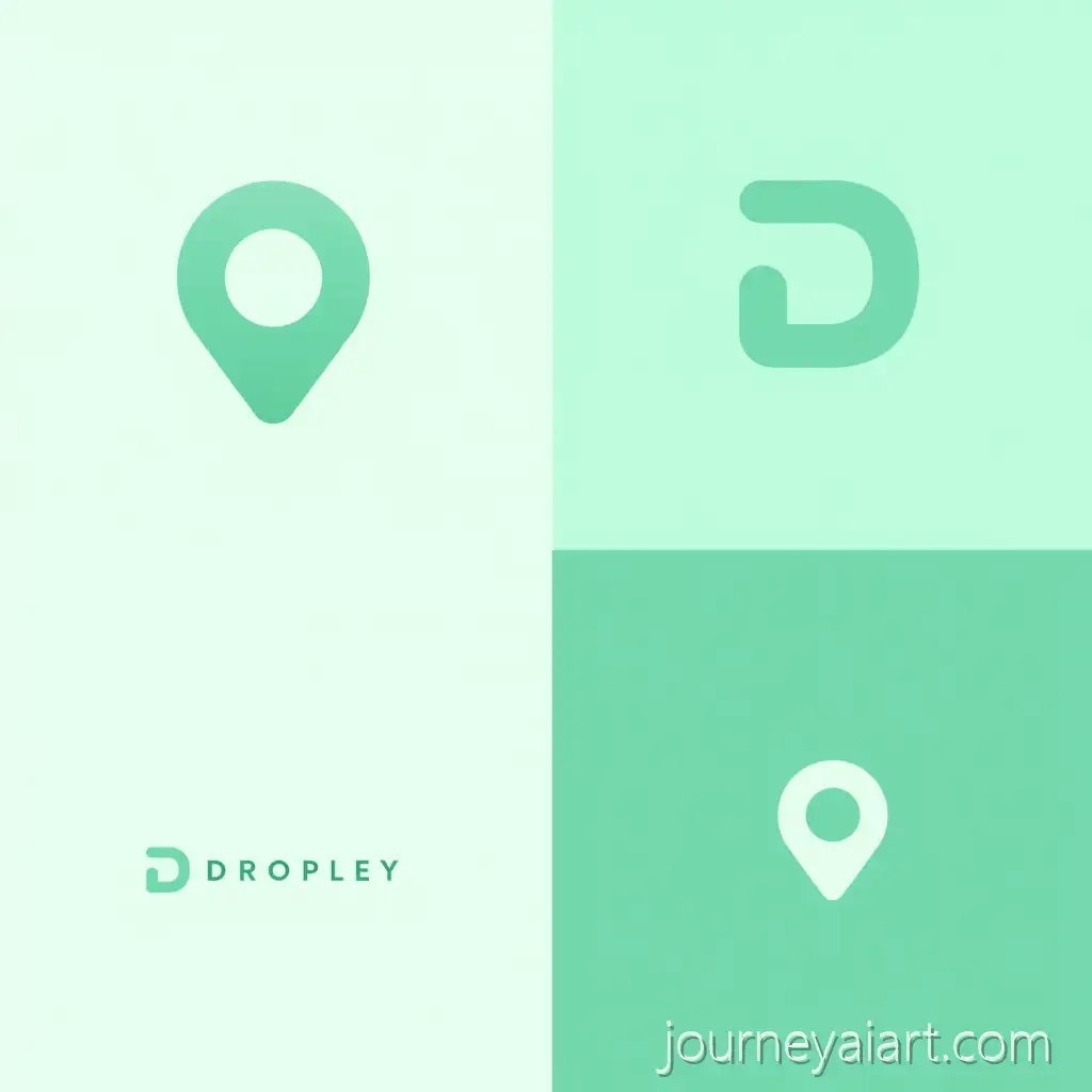 Minimalist-TechInspired-Logo-andTech-Logo-and-App-Icon-App-Icon-for-Dropley-Transportation-Startup