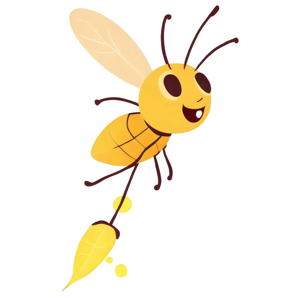 Fireflies-Cartoon-Logo-PNG-HighQuality-Transparent-Image-for-Creative-Use