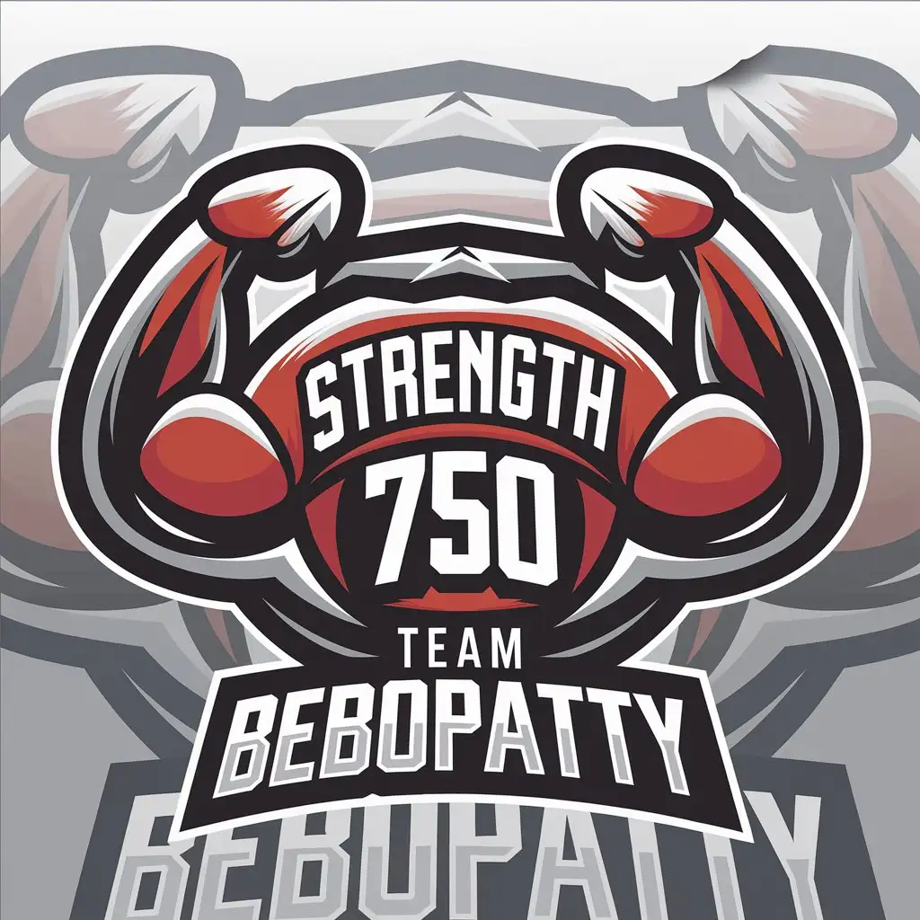 LOGO-Design-for-Team-BeboPatty-Strength-Symbol-with-Clear-Background