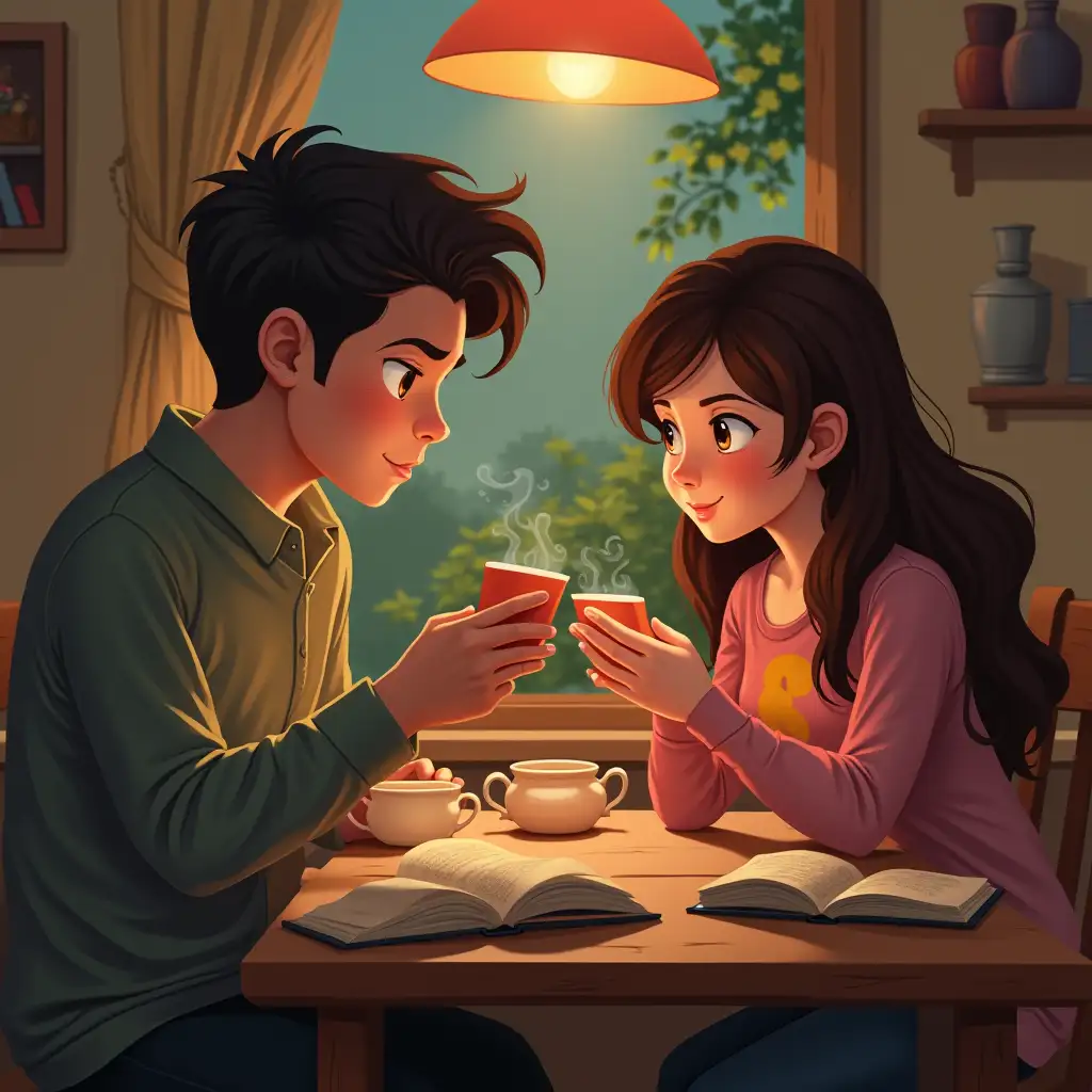 Music, mobile games, relationships, tea, books, romance, love, friends, care, hospitality, help, responsive, psychologist