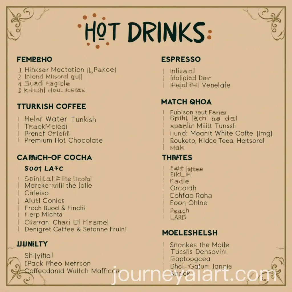 Hot-and-Cold-Beverage-MenuAI-Art-Prompt-Expansion-with-Baked-Goods-at-Alba-Caffe-Corner
