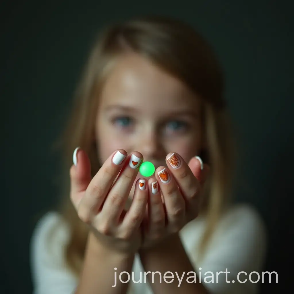 Young-Girl-Magician-Casting-Spells-with-Telekinesis-and-Green-Sphere