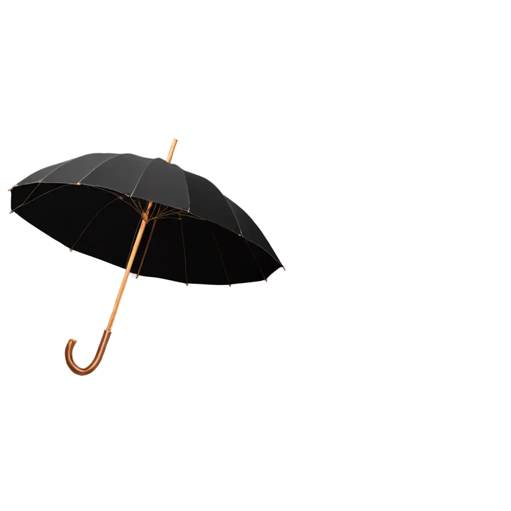 Elegant-Black-Umbrella-PNG-for-Versatile-Creative-Uses