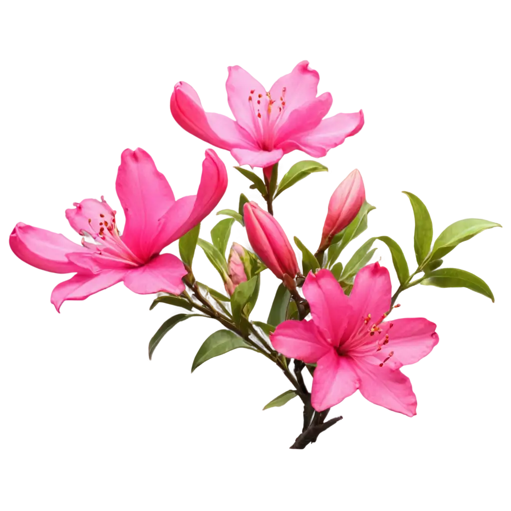 HighQuality-Azalea-Flower-PNG-Image-for-Creative-Projects