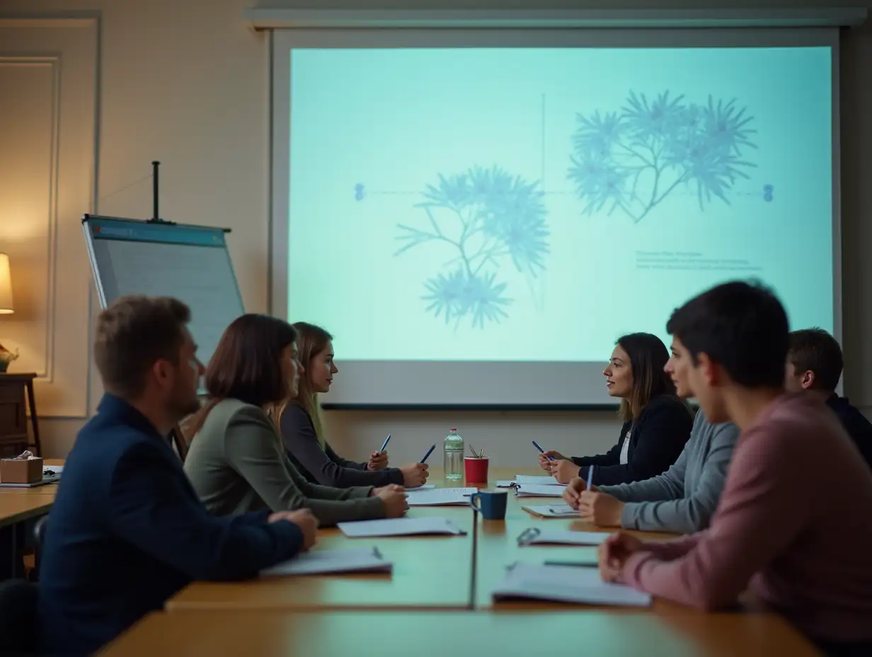 People-Studying-the-Ukrainian-Language-with-Blank-Screen-in-Background