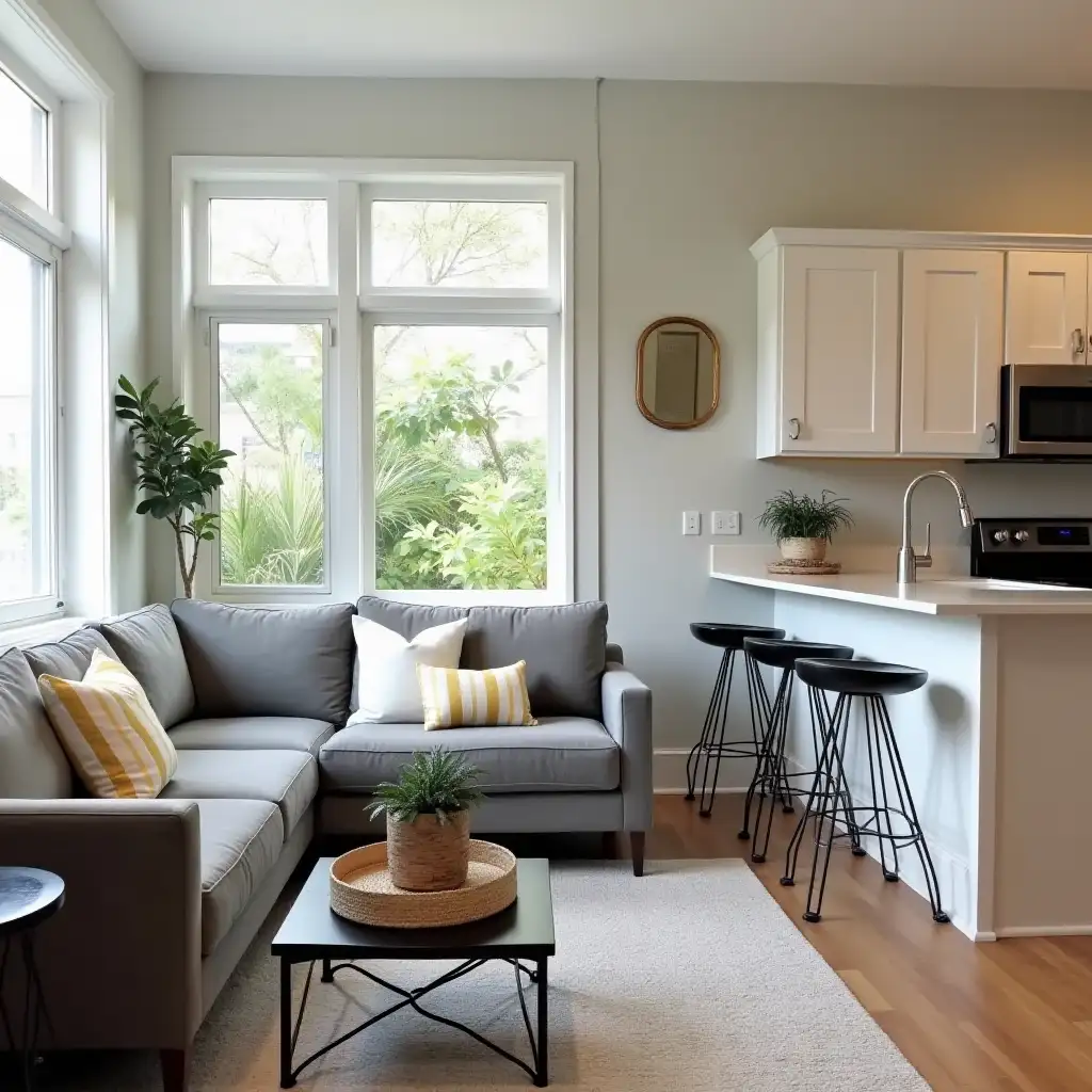 Cozy-Modern-Living-Room-and-Kitchen-with-Natural-Light-and-Minimalist-Design