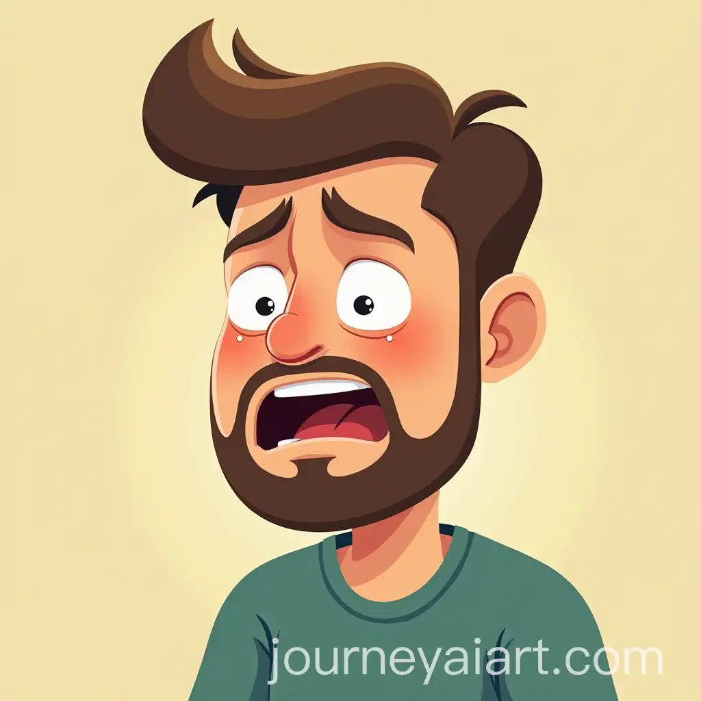 Cartoon-Man-Crying-in-Emotional-Distress