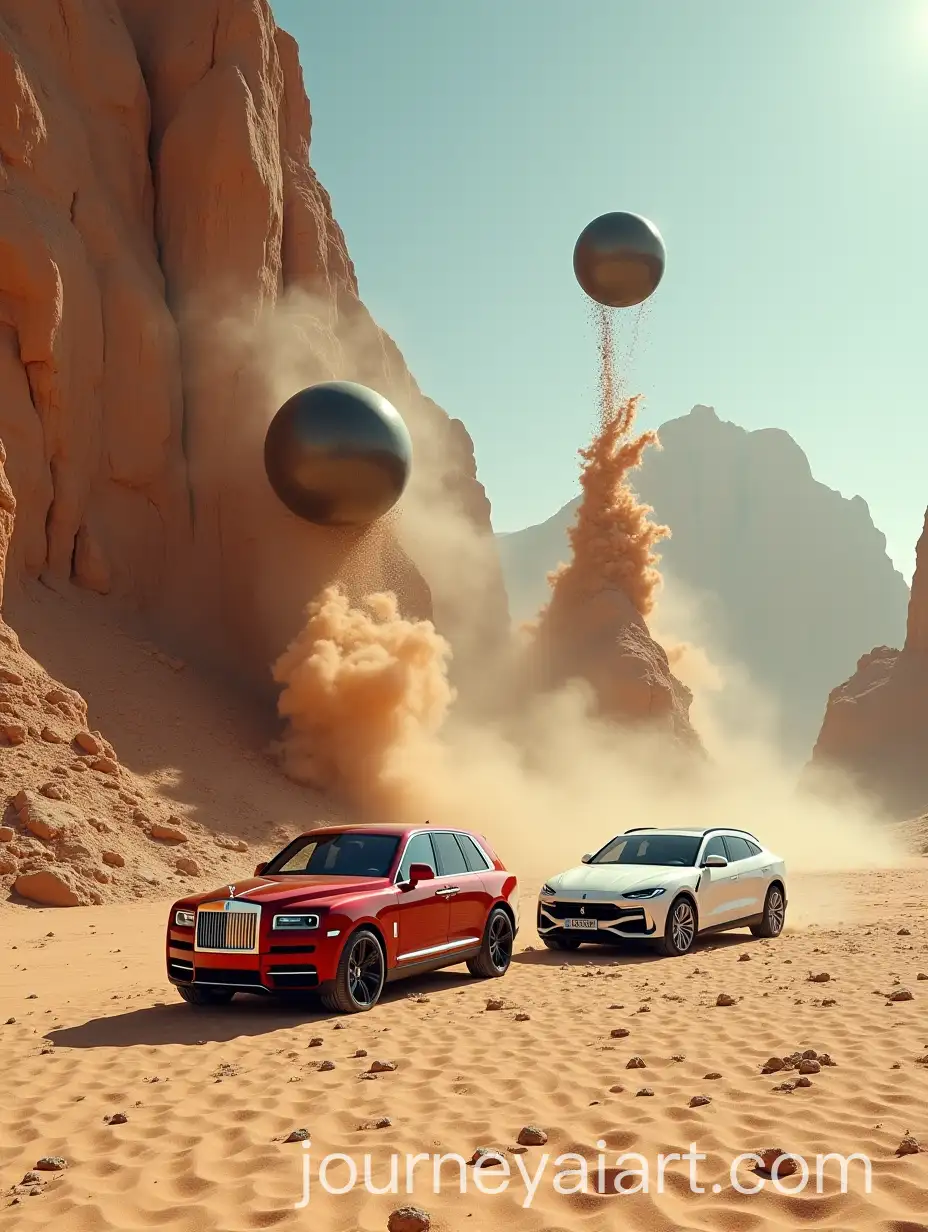 Luxury-Cars-Destroyed-in-Desert-Wrecking-Ball-Crash
