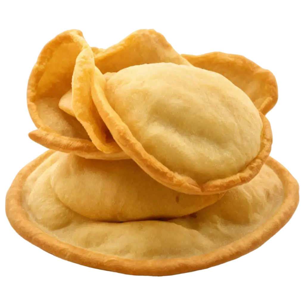 Realistic-PNG-Image-ofPNG-Image-SEO-Analysis-a-Heap-of-Puris-Indian-Food-Poori-Without-Plate