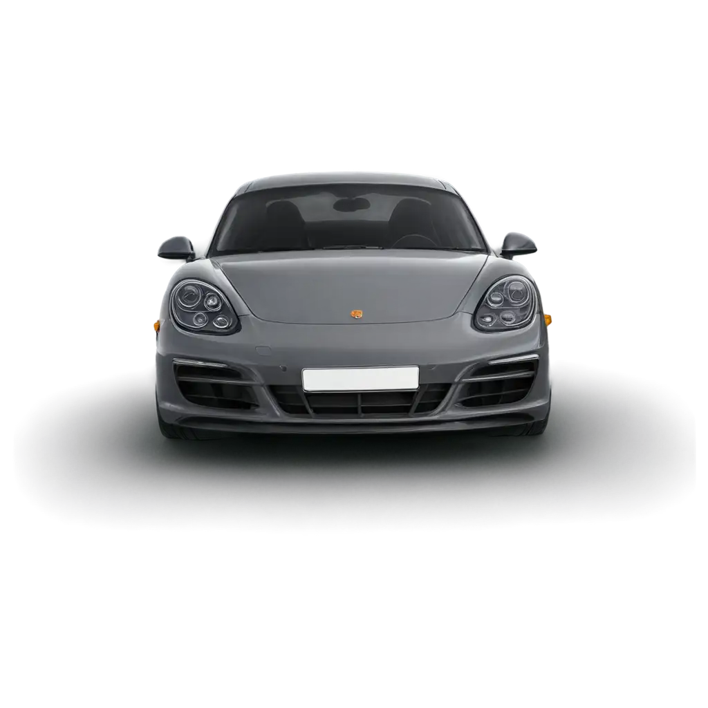 Sleek-and-Iconic-Black-Porsche-Front-View-PNG-for-HighQuality-Automotive-Visuals