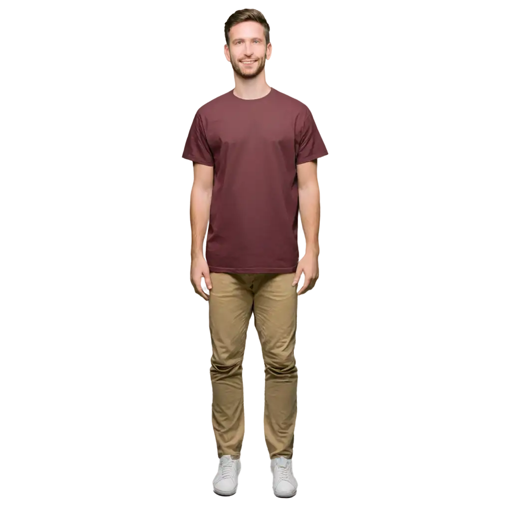 Oversized-Maroon-Full-TShirt-Mockup-PNG-HighQuality-3D-Design-for-Apparel-Displays