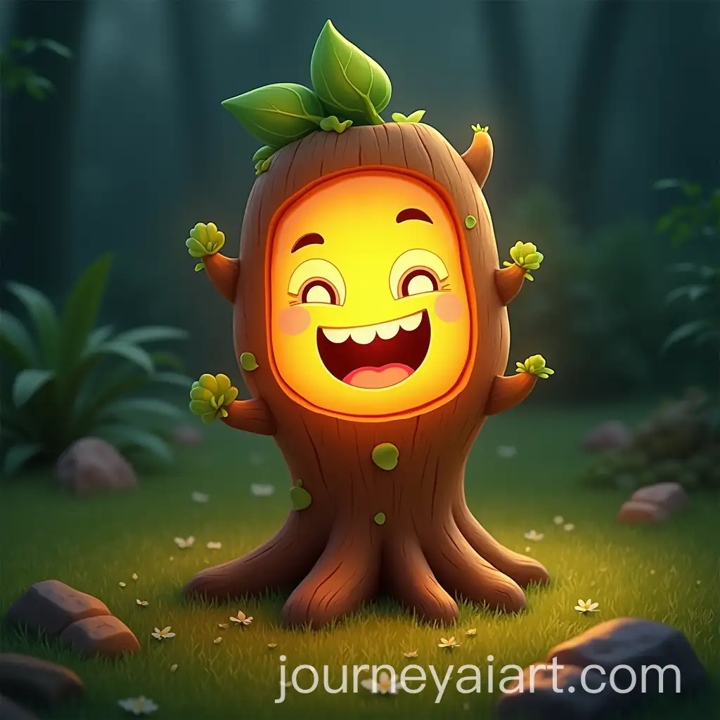 Whimsical-Fantasy-Garden-Lamp-Character-with-Lantern-Head-and-Expressive-Eyes