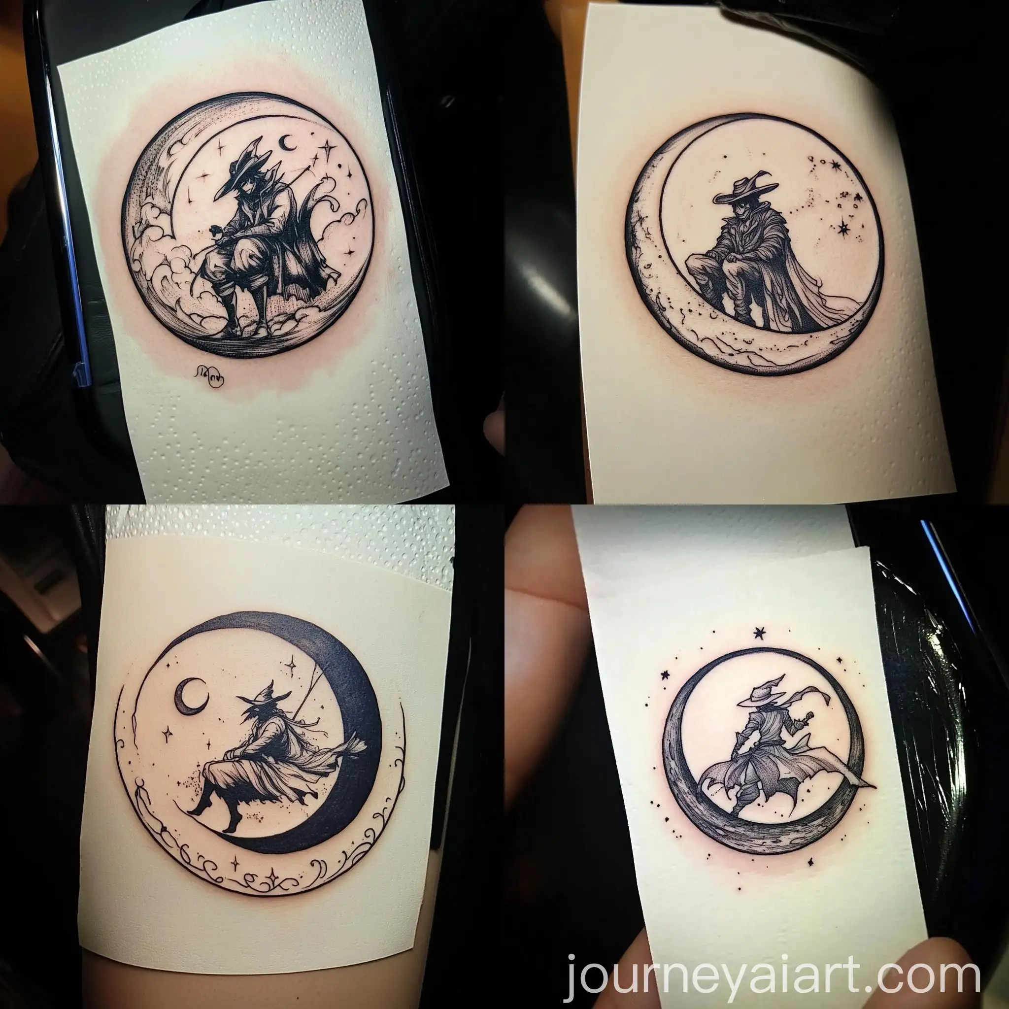 Zorro-on-the-Moon-with-Tattoo