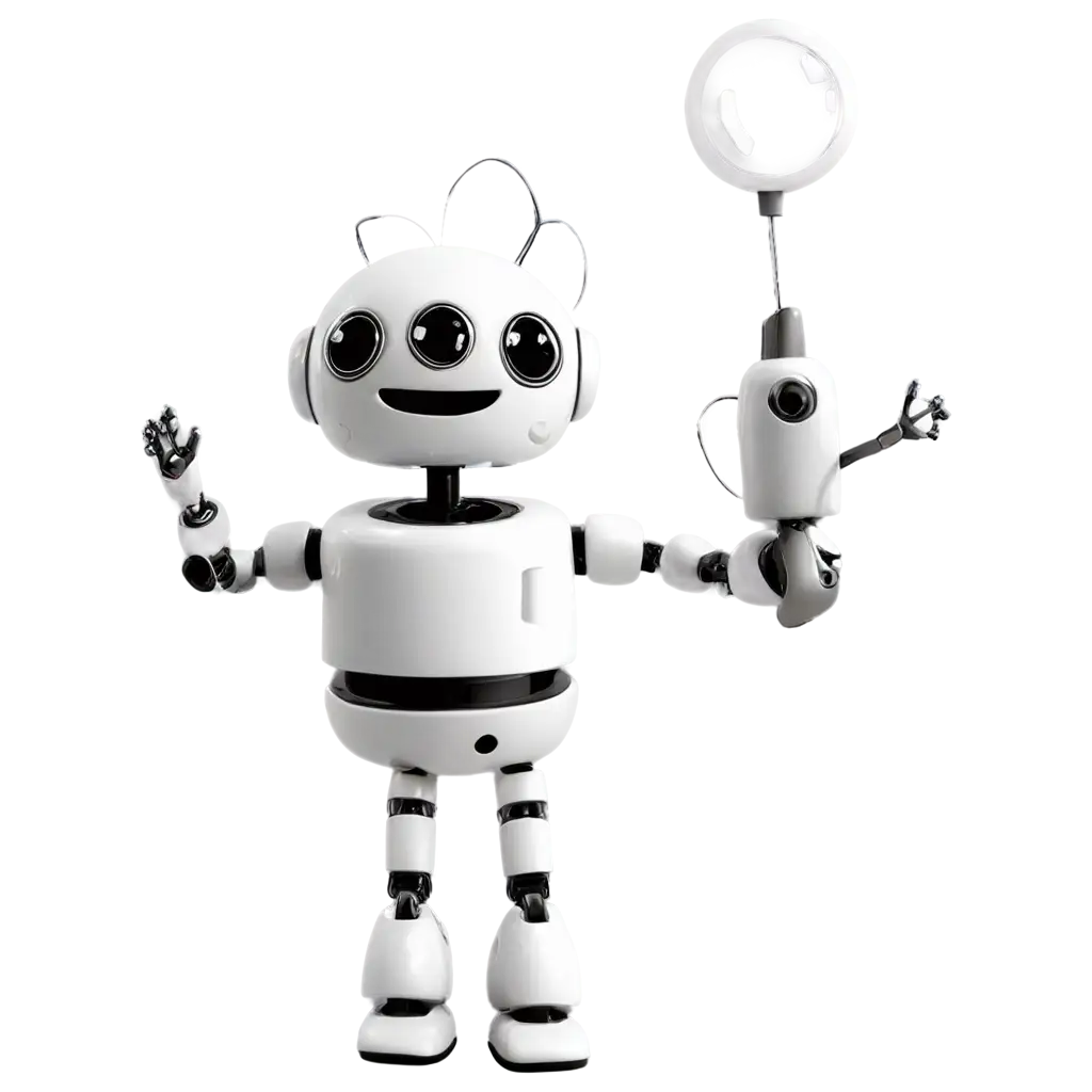 Cheerful-Talking-Robot-PNG-Image-Waving-Smiley-Illustration-for-Creative-Use