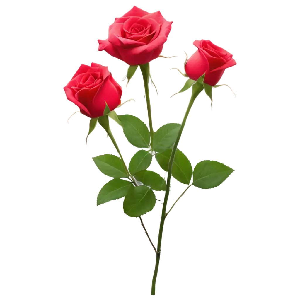 Vibrant-PNG-Image-of-a-Full-Rose-Plant-with-Blooming-Roses