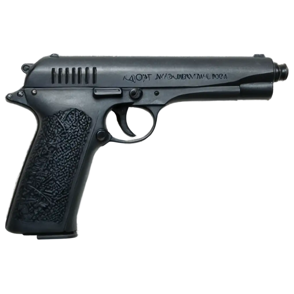 HighQuality-PNG-Image-of-a-Little-Black-Metal-Handgun-for-Diverse-Applications