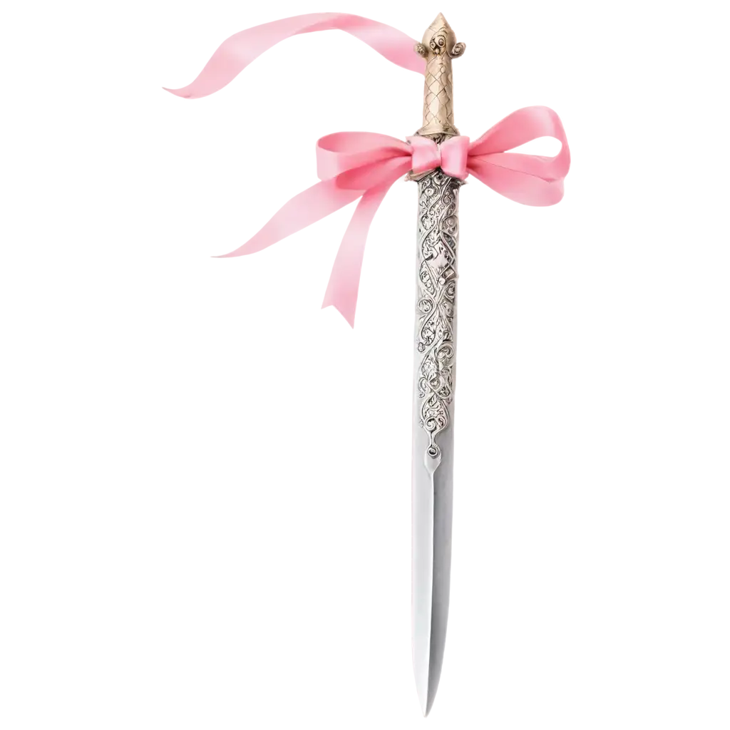 Cute-Light-Pink-Dagger-PNG-Image-for-Creative-Use