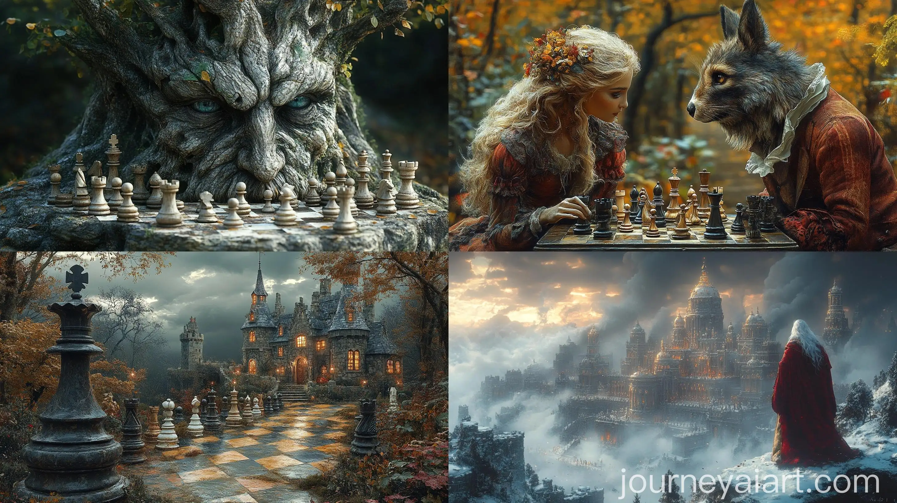 Surreal-Fantasy-Chess-Game-Art-Inspired-by-Gustave-Dor-and-Gustave-Moreau