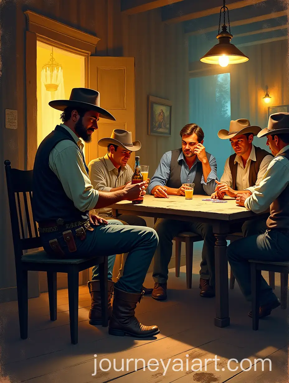 Rugged-Cowboy-Playing-Piano-in-a-19thCentury-Wild-West-Saloon