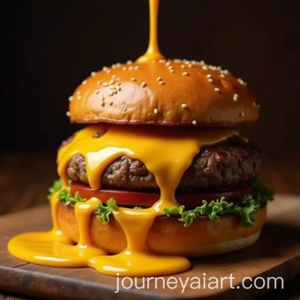 Closeup-of-aAI-Image-Prompt-Expansion-Burger-with-Melted-Cheese-and-Dripping-Sauce