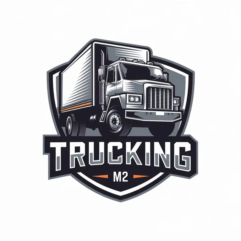 LOGO Design for Freightliner M2 Modern Cargo Truck Brand