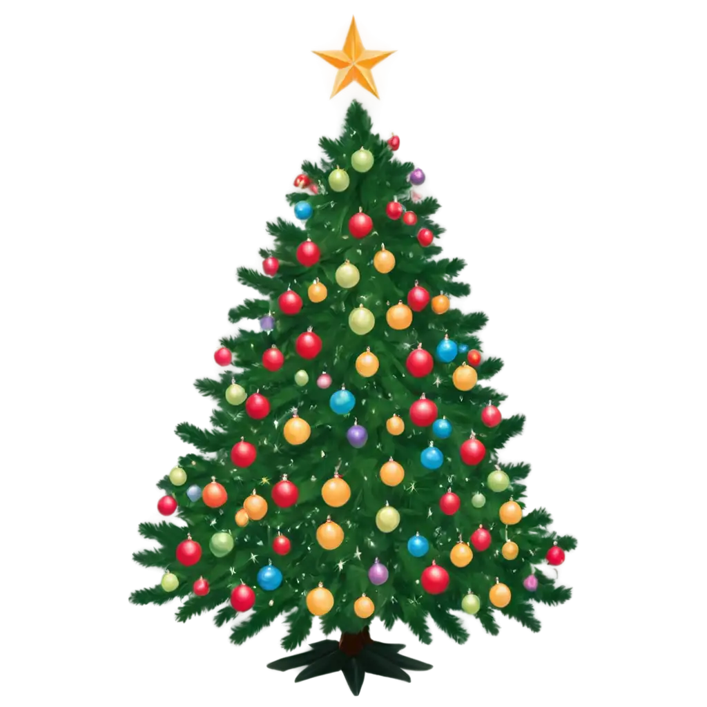 Beautifully-Decorated-Christmas-Tree-PNG-Perfect-for-Your-Holiday-Designs