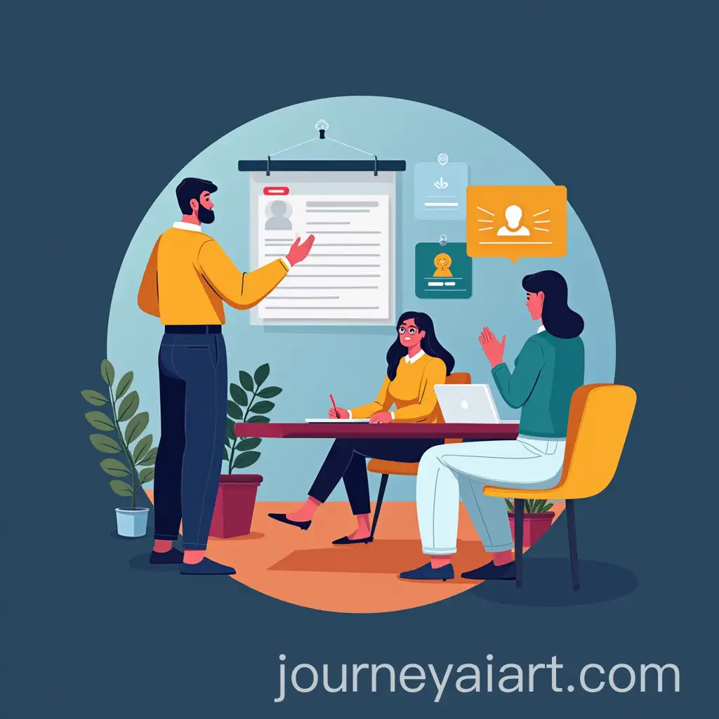 Professionals-Discussing-Course-Details-in-Virtual-Meeting-with-Special-Offers