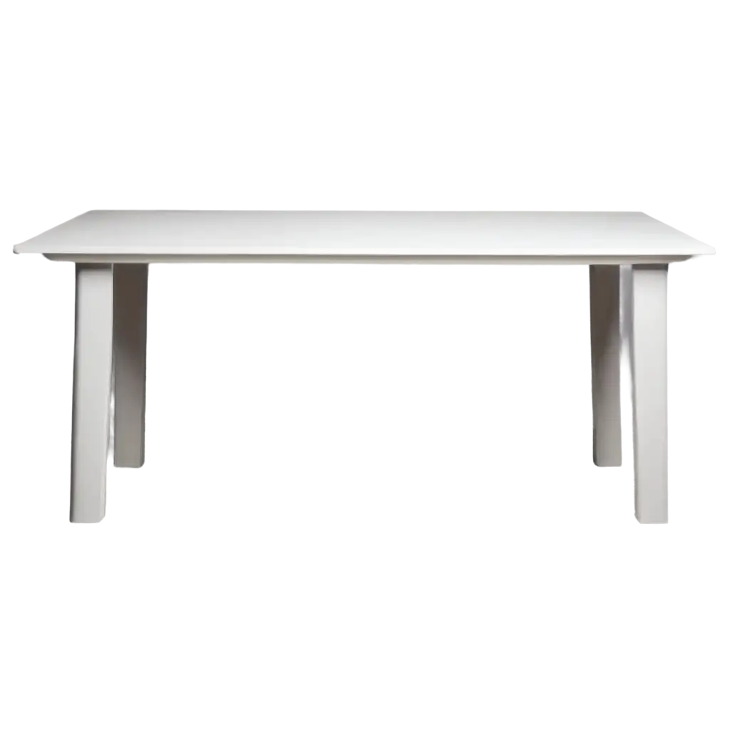 White-Table-PNG-Image-for-Versatile-Design-Applications