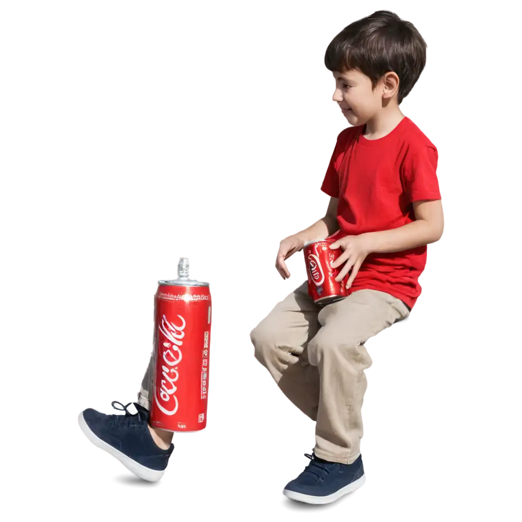 5YearOld-Boy-Holding-a-CocaCola-Can-PNG-Image-Innocence-and-Refreshment-Captured