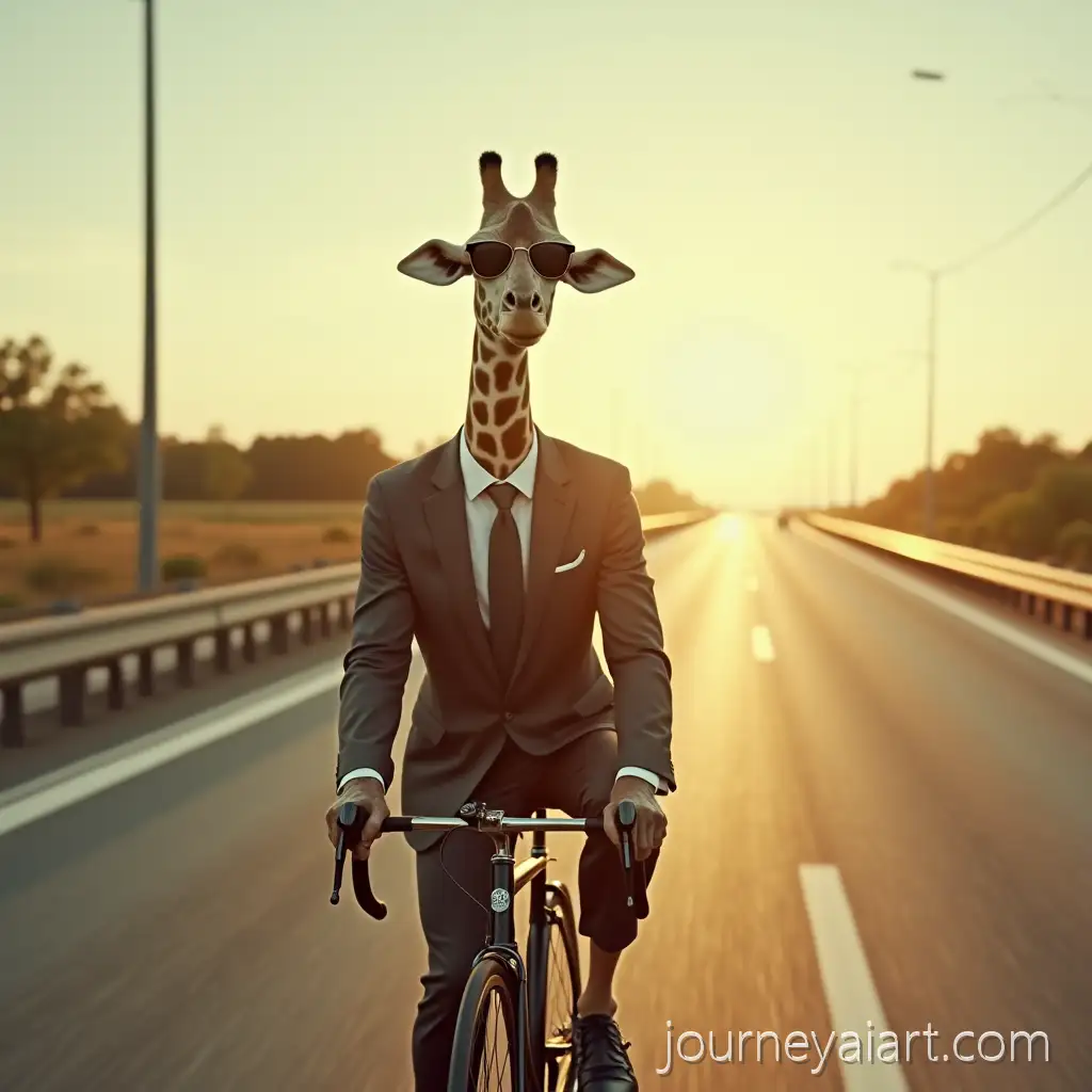 AI-Image-Prompt-ExpansionGiraffe-in-Suit-Riding-Bicycle-on-Highway-Holding-Up-Traffic-with-Sunglasses