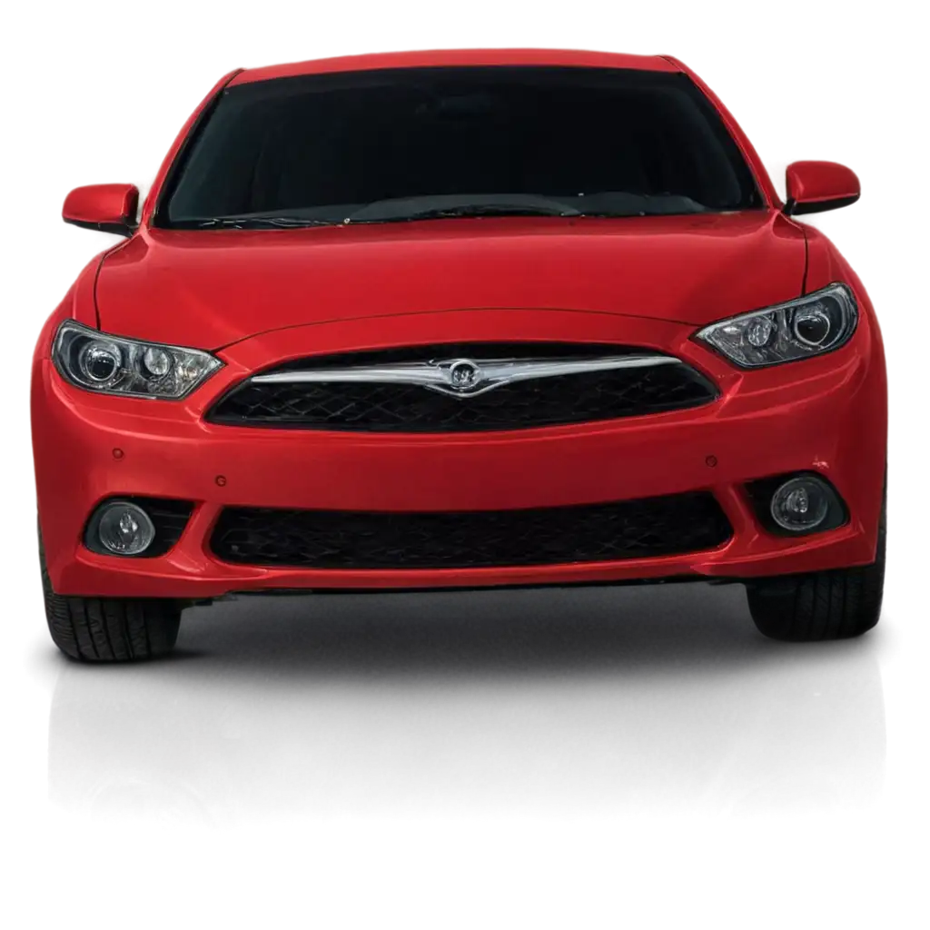 HighQuality-Red-Car-Front-View-PNG-for-Digital-Art-and-Design