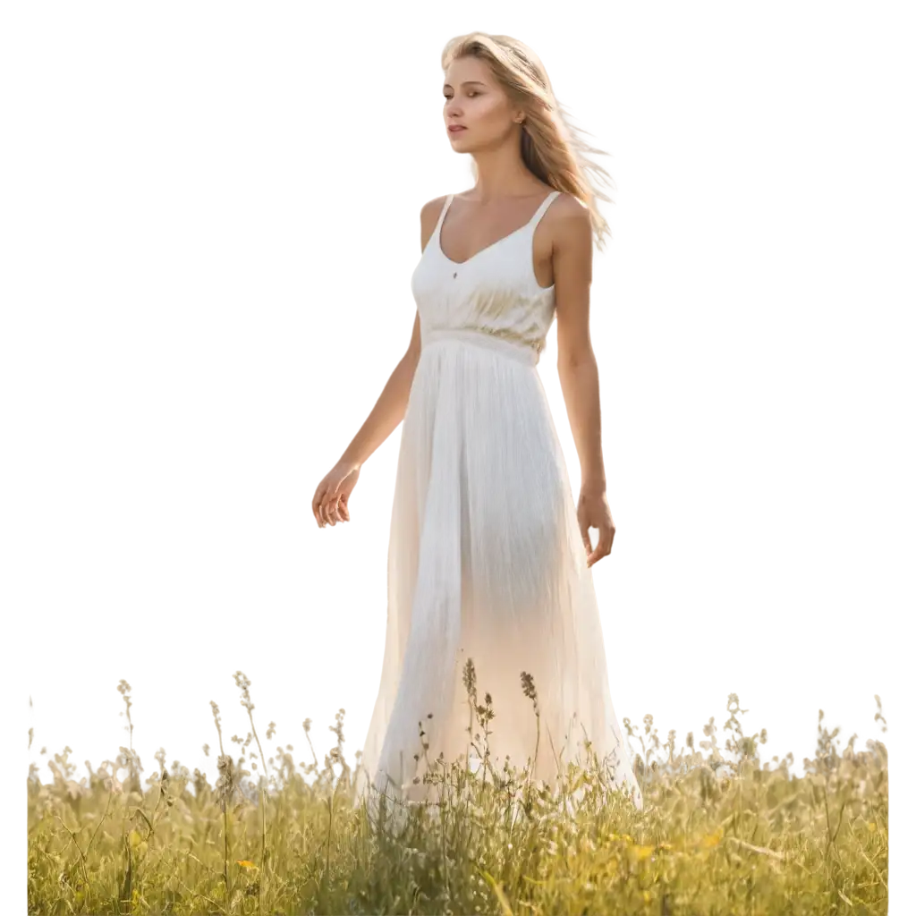 Ethereal-Woman-in-Sunlit-Meadow-PNG-Serene-Beauty-in-Natures-Embrace