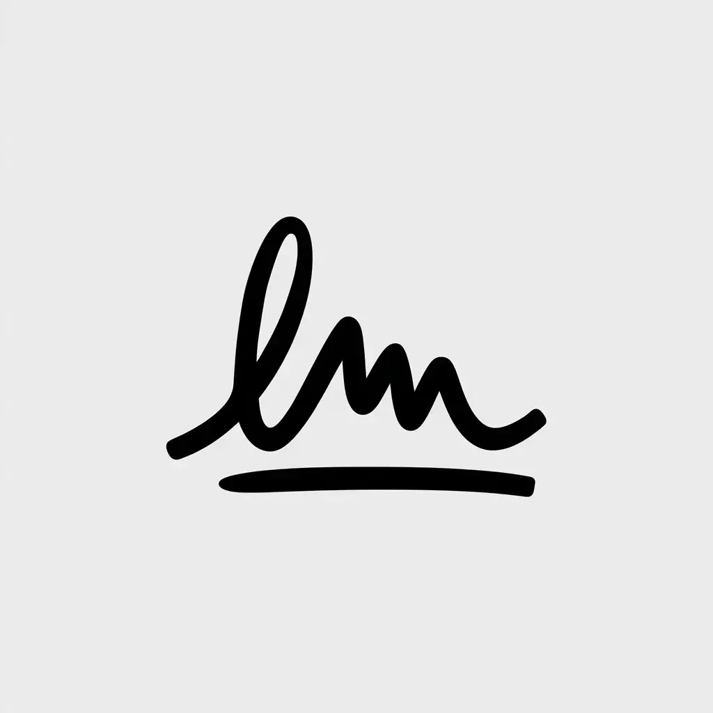 LOGO-Design-for-LM-Minimalist-OneStroke-Mountain-Outline-with-LM-Text