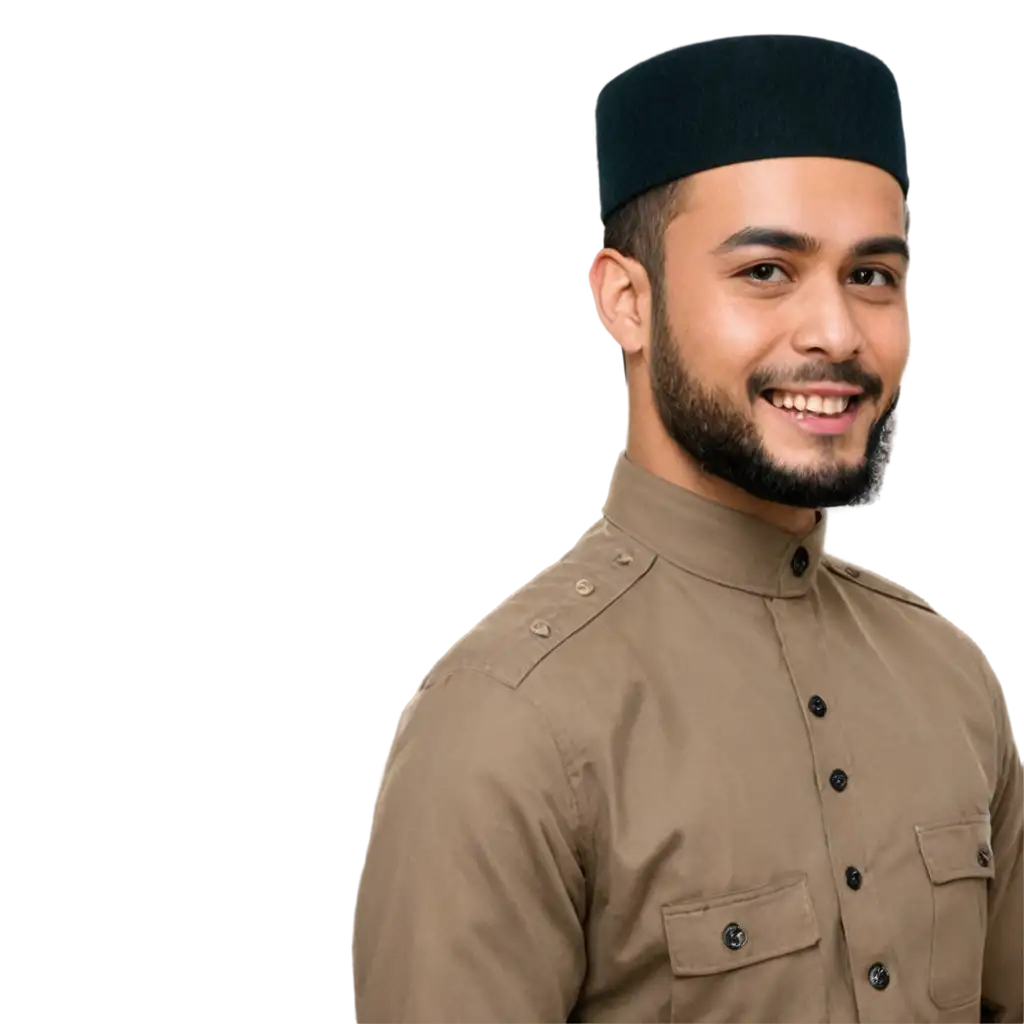 Pria-Muslim-PNG-Image-HighQuality-Digital-Representation-for-Versatile-Use